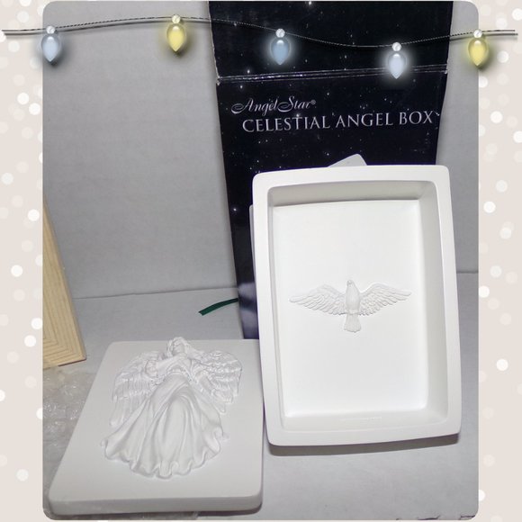 Ceramic Angel Box   {X4} - Picture 4 of 4